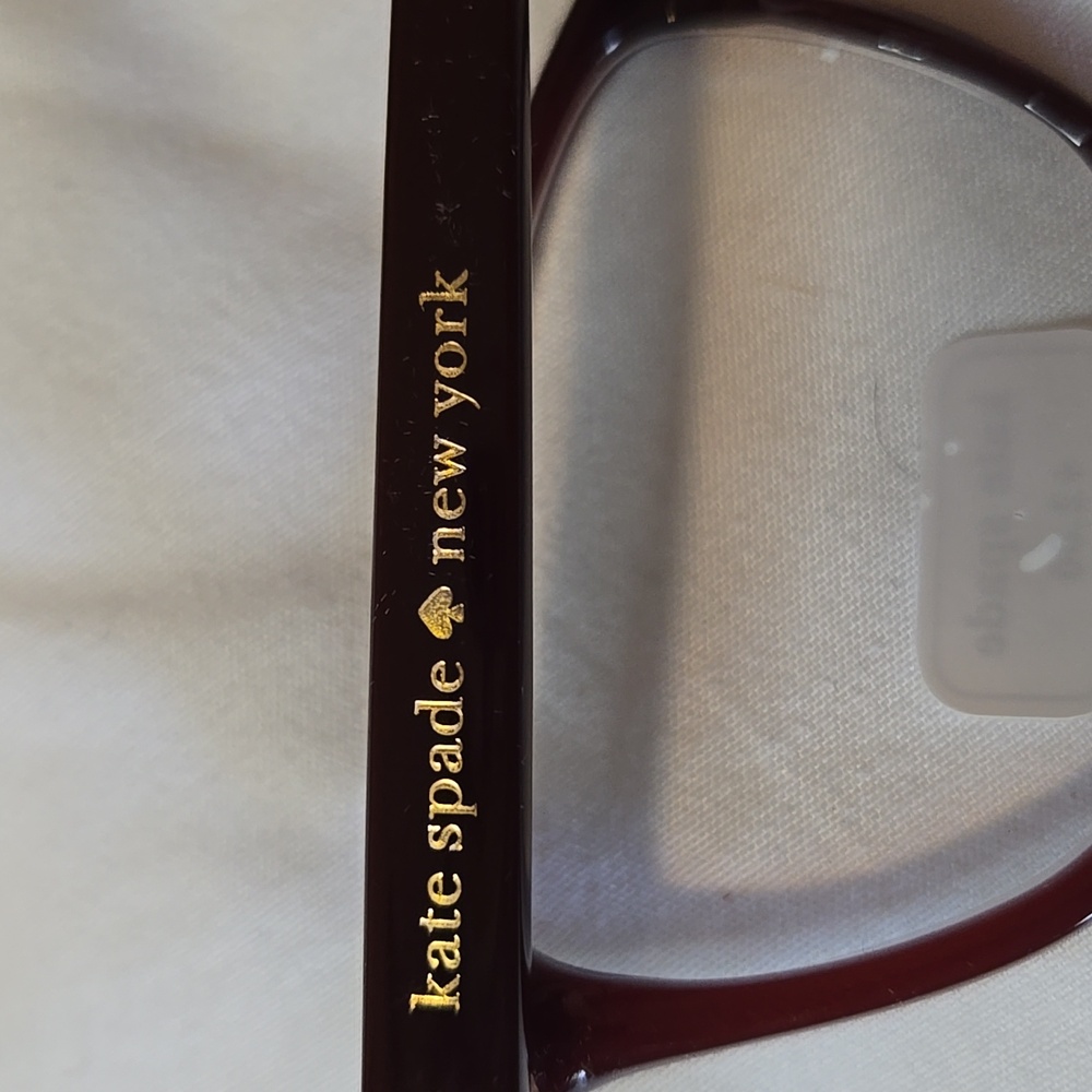 Kate Spade Plum Floral Reading Glasses +200 NWT - Picture 6 of 8